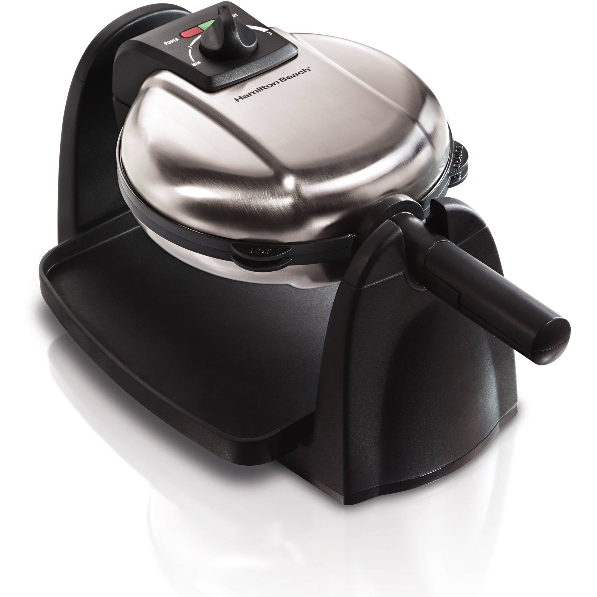 Hamilton Beach Flip Belgian Waffle Maker with Removable Grids