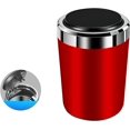 thumbnail image 1 of Cenicero de coche con tapa (2uds)Rojo, 1 of 5