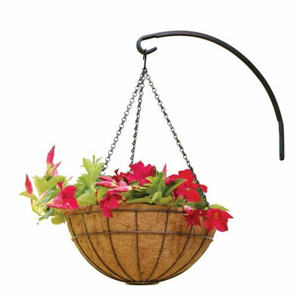 Mainstays 14.5 inch Black Metal Plant Hanger Bracket