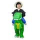 thumbnail image 5 of Dinosaurio de Halloween Día del Niño Dinosaurio Ropa inflable Muñeca Ropa Montando Tiranosaurio Montando Ropa inflable, 5 of 6