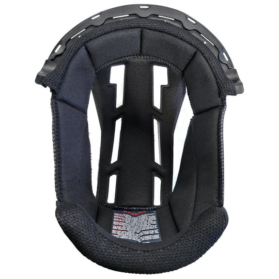 HJC C91 Helmet Inner Top Liner Pad Black LG (9mm)
