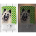 thumbnail image 2 of Caroline's Treasures SC9312CNL Belgian Tervuren St. Patrick's Day Shamrock Portrait Ceramic Night Light, 6x4x3",, 2 of 2