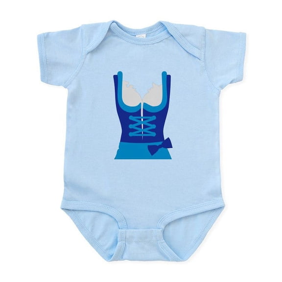 CafePress - Dirndl Oktoberfest Dress Infant Bodysuit - Baby Light Bodysuit, Size Newborn - 24 Months