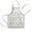 White Fairy Castle-2, variant on White Ballerina Unicorn Pattern Kids Aprons for Girls and Boys,Adjustable Neck Strap Toddler Aprons for Kids Cooking Baking