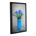 thumbnail image 1 of 'Iris Flowers' Gallery Wrapped Floater-framed Canvas Art Print, 12x18, 1 of 1