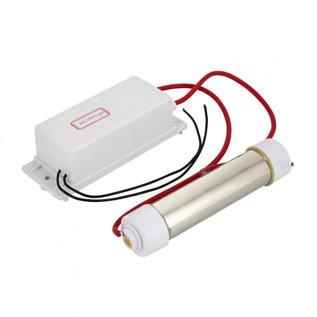 Generador de Ozono Multipropósito, Generador de Ozono Ozonizador Ionizador Purificador de Agua y Aire Máquina de Esterilización de Frutas Y Verduras para Agua, Alimentos, Hogar y Oficina(2g) Ecomeon no