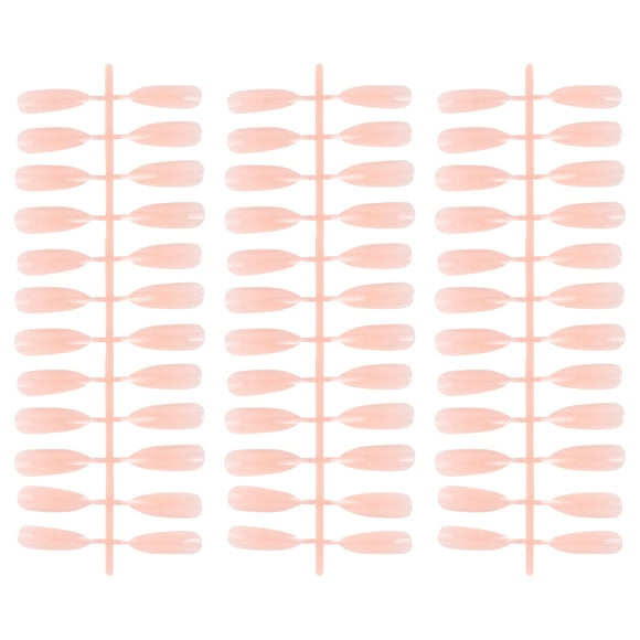 EeaseCA 72Pcs Long False Nails Full Cover Fake Nails Fancy Dress Nail for Women Girls