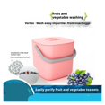 thumbnail image 2 of Multifunctional Fruit Vegetable Washer Purifier Household Cleaner for Removing Eggs Impurities, 2 of 5