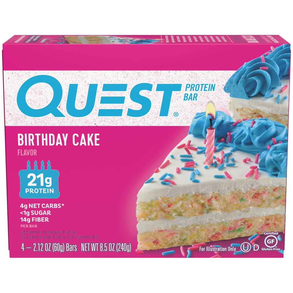 School Safe Blow Your Mind Birthday Cake Bars, 20 ct. | BJ's Wholesale Club