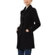 thumbnail image 4 of Abrigo de invierno para mujer con cuello Peter Pan, trench y abrigo tipo guisante 2XL negro, 4 of 7