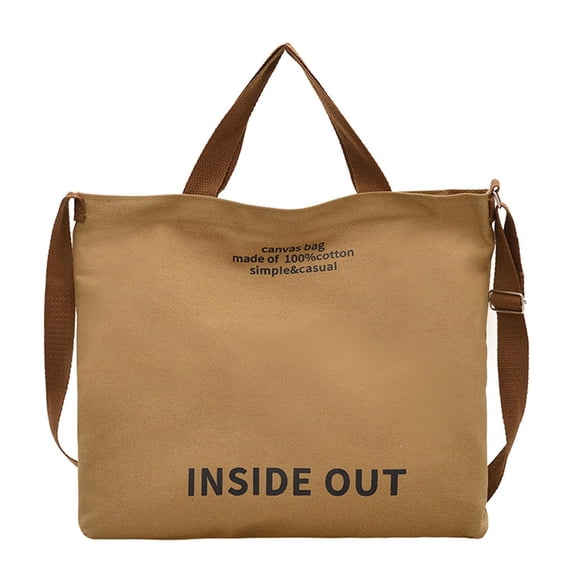 Large Canvas Tote Bag For Women Handbags Casual Shoulder Bag Crossbody Top Handle Bag Cross-body Handbags