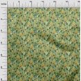 thumbnail image 3 of oneOone Rayon Yellow Fabric Abstract Floral Sewing Material Print Fabric By The Yard 56 Inch Wide-1ra, 3 of 5