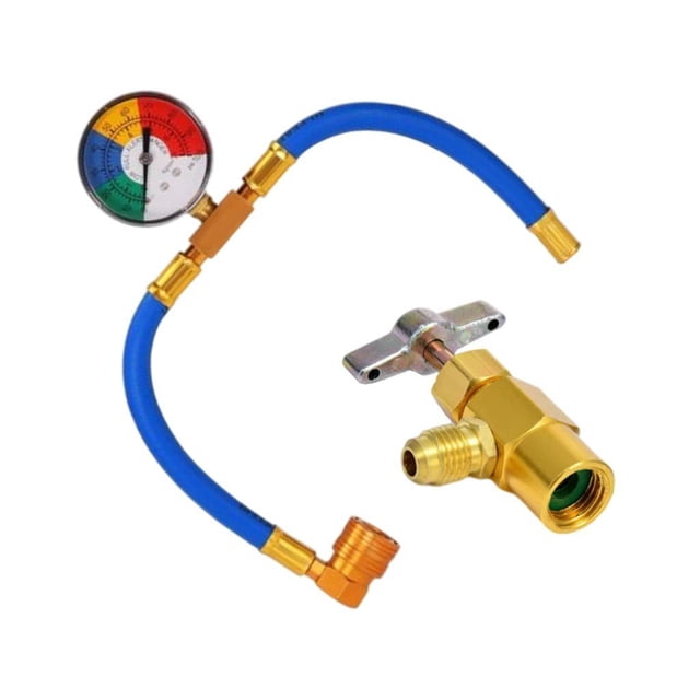maskred for AC Charge Hose for Gauge, Car Kit R134A for Recharge Style A 5Set