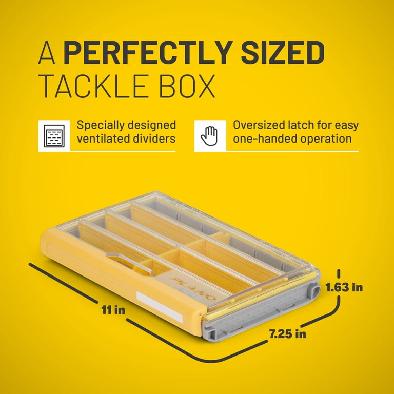 Plano EDGE Flex 3600 Tackle Storage, Includes 38 Flex Dividers - Walmart.com