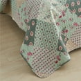 thumbnail image 6 of JML Quilt Set, Queen, Pastorale Green, 3 Piece, 6 of 6