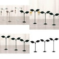 thumbnail image 4 of 3x Iron T Bar Earring Necklace studs earrings display Jewelry Display Stand Rack Black-Leave, 4 of 9
