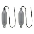 thumbnail image 5 of Extreme Max 3006.7459 BoatTector Inflatable Fender Value 2-Pack - 6.5" x 22", Gray, 5 of 9