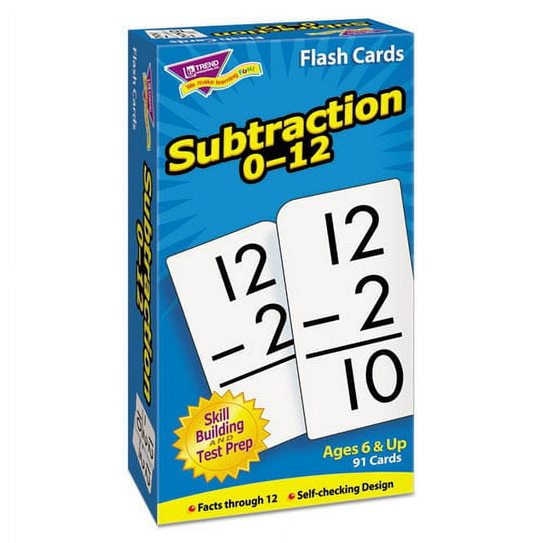 Skill Drill Flash Cards, Addition, 3 x 6, Black and White, 91/Pack Skill Drill Flash Cards, Addition, 3 x 6, Black and White, 91/Pack