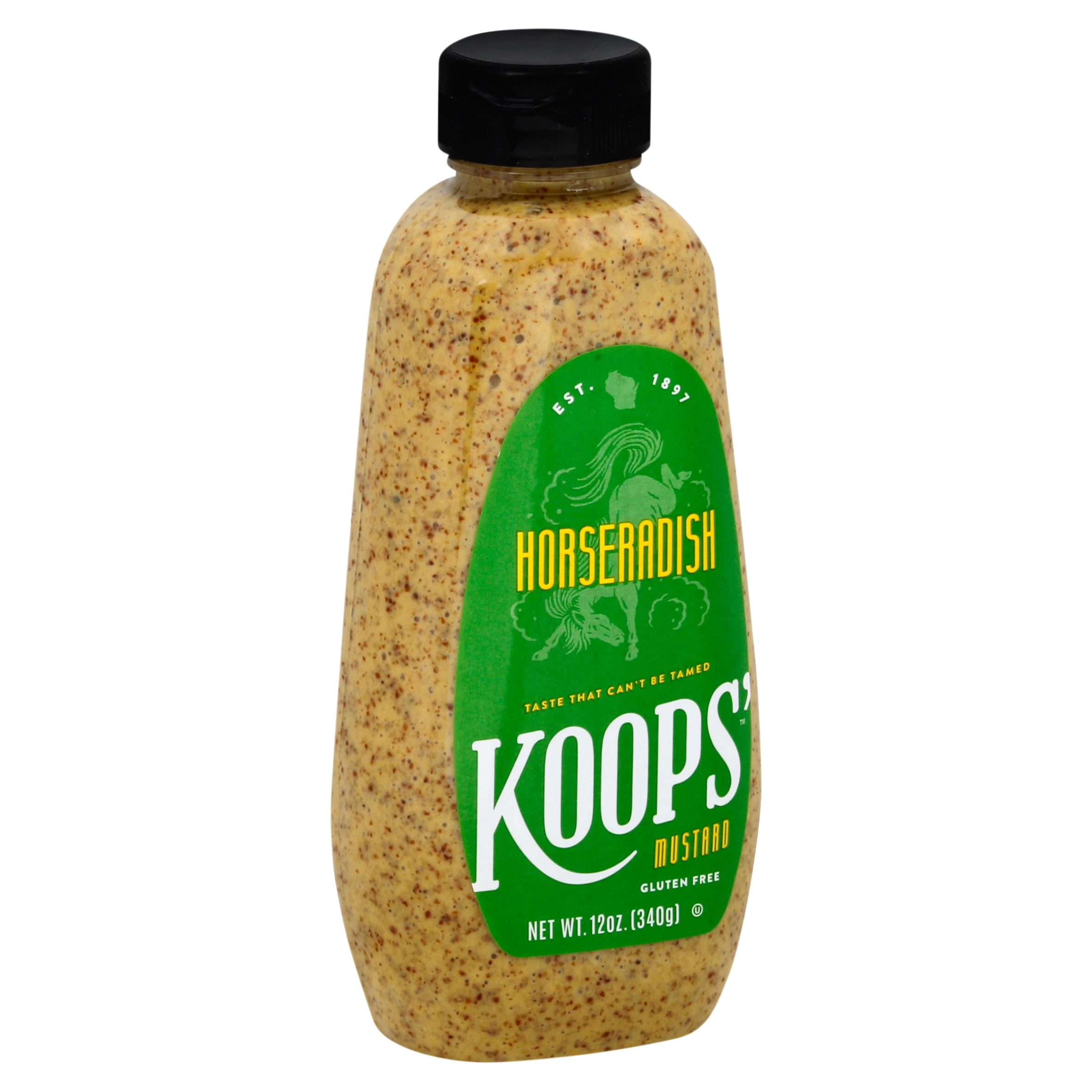 Koops' Horseradish Mustard, 12 oz