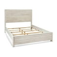 thumbnail image 4 of Grain Wood Furniture Montauk Solid Wood Bed, Full Size, Rustic Off-White, 4 of 7