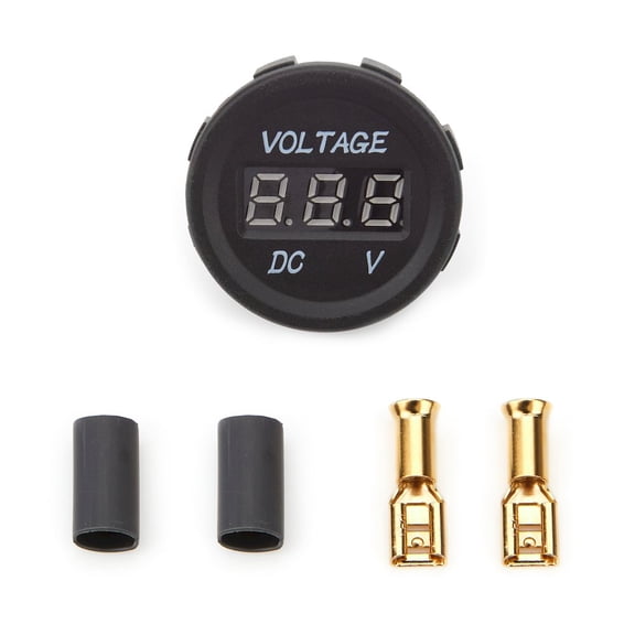 Quickcar Racing Products Volt Gauge 1-3/8in Blue LED