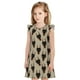 thumbnail image 1 of Fotbe Cute Black Dog Vestido de Dormir para Niñas de 3 a 10 Años, Mangas Cortas, Estilo Princesa, Pijama Camisón con Mangas Voladas-X-Large, 1 of 6