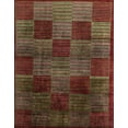 thumbnail image 1 of Ahgly Company Machine Washable Indoor Rectangle Abstract Saffron Red Area Rugs, 7' x 10', 1 of 7