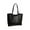 Black, variant on ZTTD Women's -Leather Tote Shoulder Bag From Big Capacity Tassel Handbag High Capacity Tassel Shoulder Bag for Women's Crossbody Bag