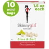 Orville Redenbacher’s Skinnygirl Microwave Popcorn, Lime and Salt Popcorn Mini Bags, 1.5 oz., 10-Count