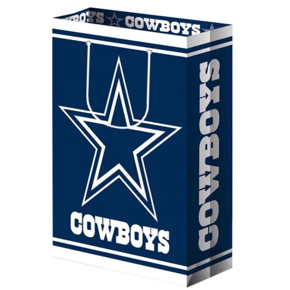 Cowboys 9x13 Gift Bag - Officially Licensed By Turner Sports
