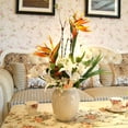 thumbnail image 4 of Manunclaims Artificial Flower Bird Of Paradise, Set of 3Pcs, UV Resistant No Fade Fake Plant Silk Strelitzia Reginae, Suitable for DIY Home Decor Party Theme Display, 4 of 8