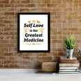 thumbnail image 4 of Designs ByLITA Self Love Is The Greatest Medicine, 11 x 14 White Framed Wall Art Print | Positive Motivational Decor, 4 of 7