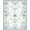 White Blue, Pattern 9, variant on ODIKA Fuzzy Festive Fluffy Border Alfombra Para Sala Shaggy Furry Whote Non-Slip Chair-Friendly for Home Office, Gaming Room, Under Desk