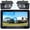7 Inch-2 Magnetic RV Cameras, variant on RV Backup Camera  7-inch for Furrion: Touchkey 4- with Recording 1080P  RV Rear View Camera Night Vision  Easy Install for , , Fifth Wheels