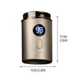 thumbnail image 1 of Mini Rasoir Électrique Portable Rechargeable Rasoir de Voyage Humide et Sec Tondeuse à Barbe Compacte Rasoir de Soins Rasage Rapide Lisse de Près Rasoir Sans Fil pour le Visage pour Hommes Voiture Bureau Hôtel Voyage d'Affaires Usage Quotidien, 1 of 7