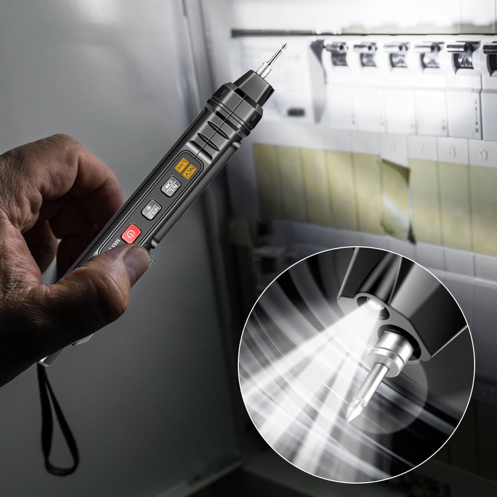 Digital Professional 4000 Counts Multimeter Pen Tester Non-Contact AC/DC Voltage Meter ,High&Low Sensitivity