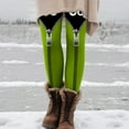 thumbnail image 5 of YDFCWXW Leggings for Women High Waist Halloween Printed Party Stretch Pants Streetwear Funny Fall Winter Skinny Pants Green, XXL, 5 of 8