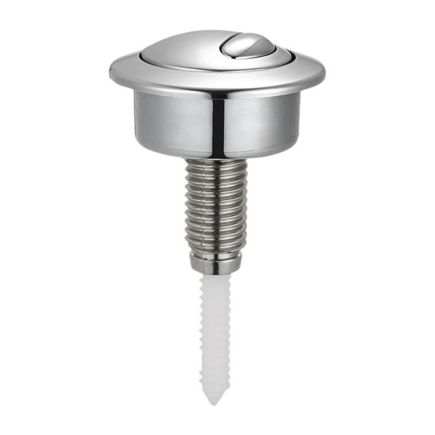 Kit de reemplazo de botón pulsador de inodoro Accesorios para tanque de inodoro Botón pulsador Botón de tanque de inodoro Doble pulsación para baño 872 x 48 mm
