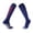 Blue, variant on Elastic Football Socks for Men Team Sports Knee High Thick Athletic Non Performance Stockings Dark Blue,One Size