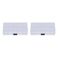 thumbnail image 1 of Advancent Caja de almacenamiento transparente para pesca con rejilla 8/10/15, organizador de anzuelo transparente, contenedor de joyería portátil ligero Type1 NO1 Advancent CBP087078, 1 of 5