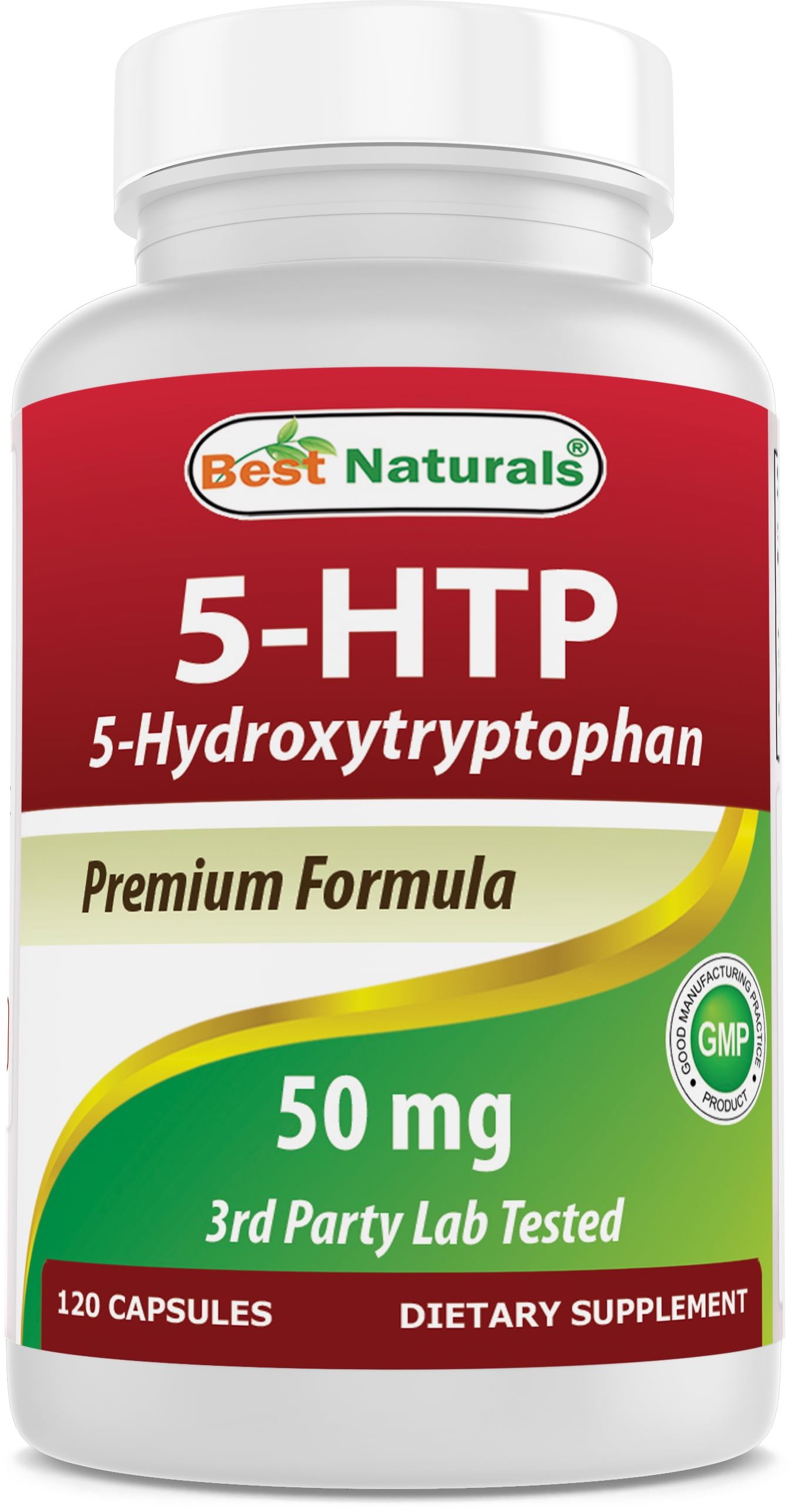 Best Naturals 5-HTP 50 mg 120 Capsules