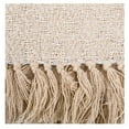 thumbnail image 2 of DII 60x50" Modern Cotton Diamond Throw with Decorative Fringe in White/Pink, 2 of 3