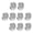 10 pieces, variant on 10/5 Piece 2032 Coin Button Cells 3V Voltages 210mAh Stable Power Supply for Electronic Watches Toy