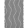 thumbnail image 2 of Addison Rugs Mayfield Washable Transitional Geometric Black Rectangle Rug, 10' x 14', 2 of 6