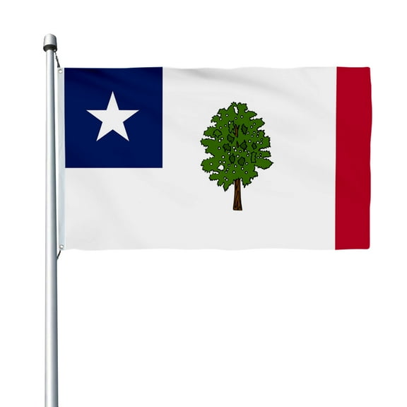 Aihccy Mississippi (1861–1865) Flag with Brass Grommets Size - 3x5Ft