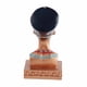 thumbnail image 3 of Estatua decorativa egipcia en miniatura, figura de Cleopatra de resina vintage, 3 of 7