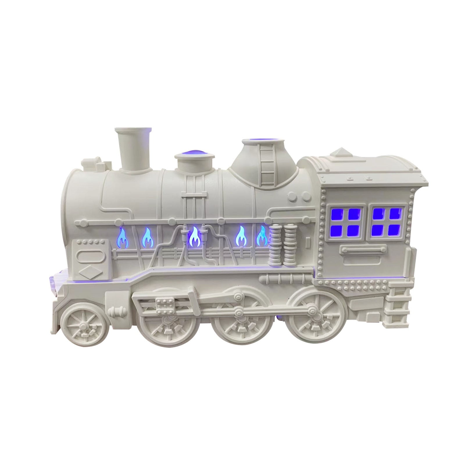 Train Diffuser, 300ml Essential Oil Diffuser with Remote Control,Ultrasonic Aromatherapy Fragrant Oil Humidifier with 2 Light 2 Mist Mode Auto Shut-Off for Home Office Hotel