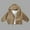 Khaki, variant on Kids Hooded Zip Up Jacket Windbreaker Boys Girls Lightweight Outdoor Sports Coat For Toddler Children Playground Casual Wear Boys Athletic Tops Size 2-3 Years
