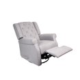 thumbnail image 3 of Hailey Manual Upholstered Glider, 270° Swivel and Full Reclining, Easy Assembly, 3 of 7