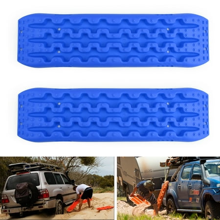 2X Recovery Traction Sand Tracks Snow Mud Track Tire Ladder 4WD Off Road
